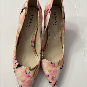 Alfani Women's Pink Floral Heels